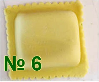 Формующий узел пельменного аппарата ЮМЗ QT-150 №16 (равиоли, края ребр, 14-16гр)